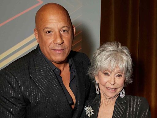 Vin Diesel Gives 'First Crush' Rita Moreno a Moving Tribute at N.Y.C. Gala in Her Honor
