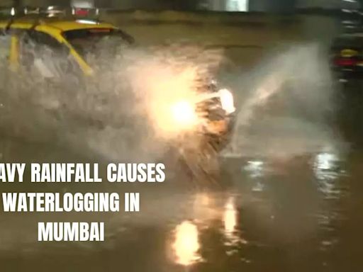 Mumbai Rains: Heavy Downpour Cause Waterlogging, Traffic Snarls