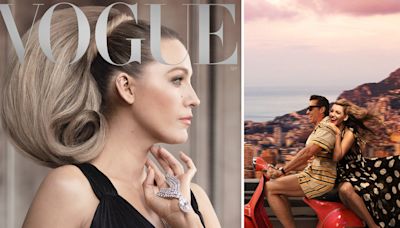 Blake Lively Stuns In Hitchcock-Inspired Vogue Photoshoot With Hugh Jackman