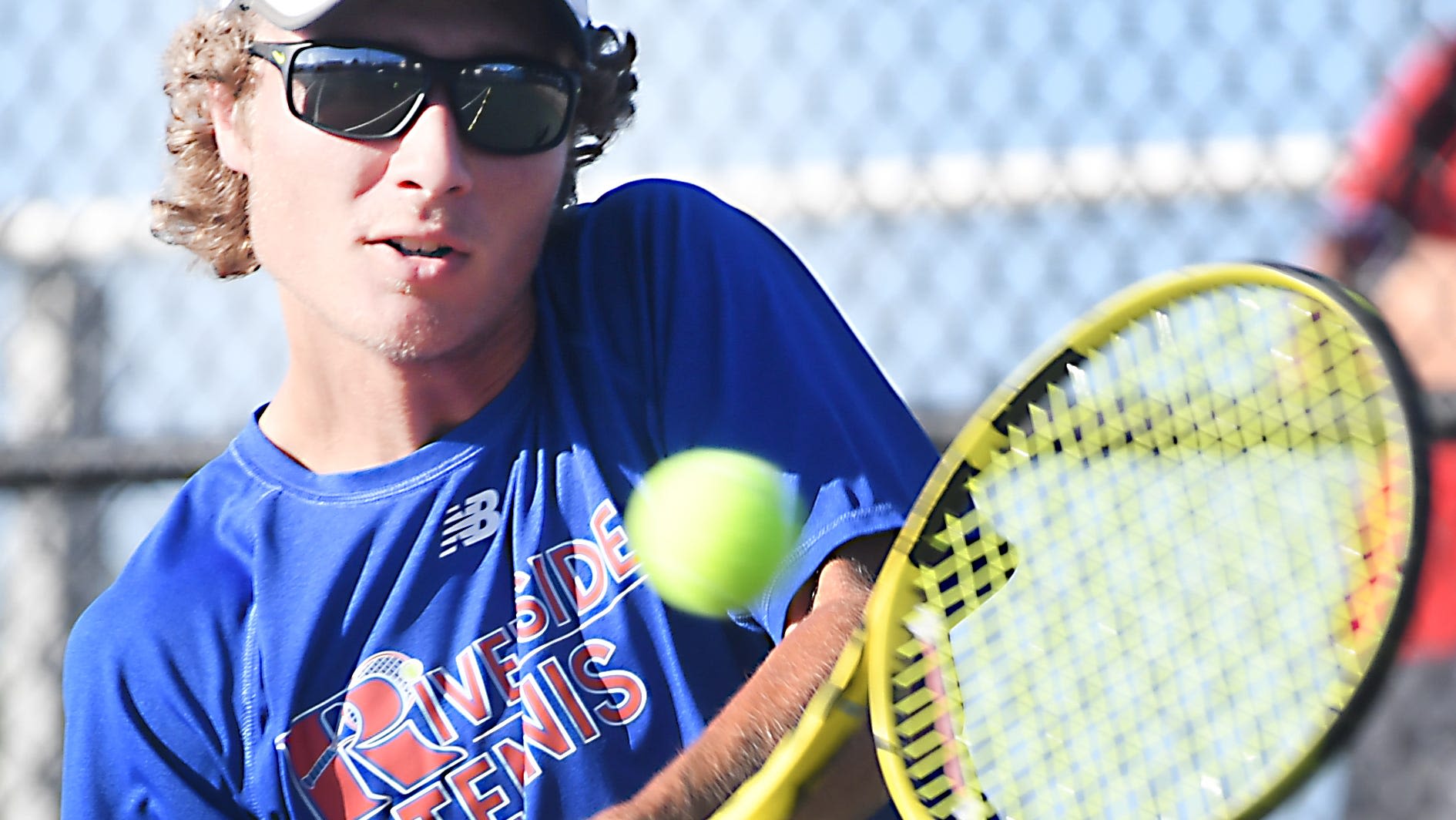 Riverside boys tennis, closing in on state title, postponed by weather