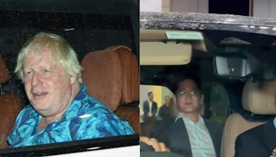 Former UK Prime Minister Boris Johnson and Samsung CEO arrive in Mumbai ahead of Anant Ambani, Radhika Merchant’s wedding