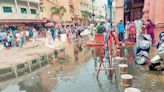 Overflowing manholes on Heritage Street expose civic body’s tall claim