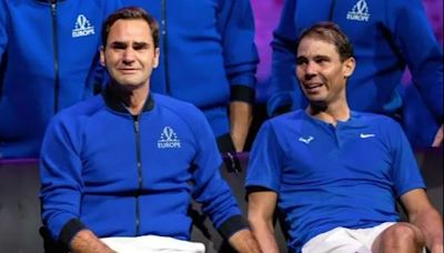 Roger Federer has iconic teary photo of him and Rafael Nadal framed at home