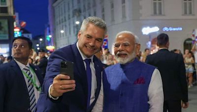 Modi in Austria: Ties to get stronger, says PM as he meets Chancellor Nehammer