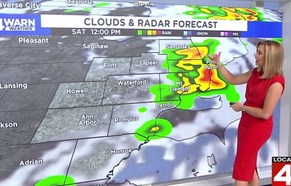 Memorial Day weekend rain chances in Metro Detroit: What to know