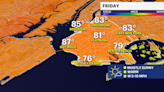 STORM WATCH: Summer-like temps to close the week, showers likely by Memorial Day in NYC