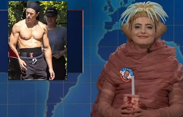 ...Vanderpump Rules’ Star Tom Sandoval On Weekend Update; Colin Jost Jokes About Marvel & Staten Island Ferry