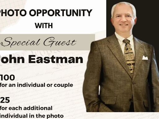 John Eastman, ex-Chapman Law dean and Trump attorney, will feel love at CAGOP convention