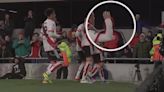 El gesto de Barco tras su gol ante Central Córdoba que despertó las críticas de los hinchas de River Plate