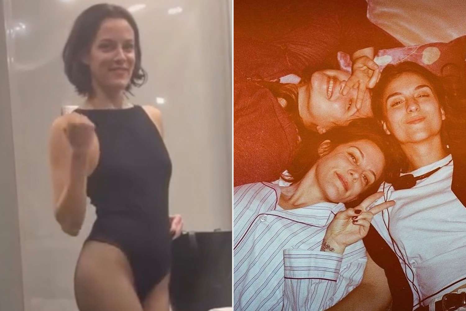 Riley Keough Dances in Black Bodysuit in Celebratory 35th Birthday Post with “Under the Bridge” Cast