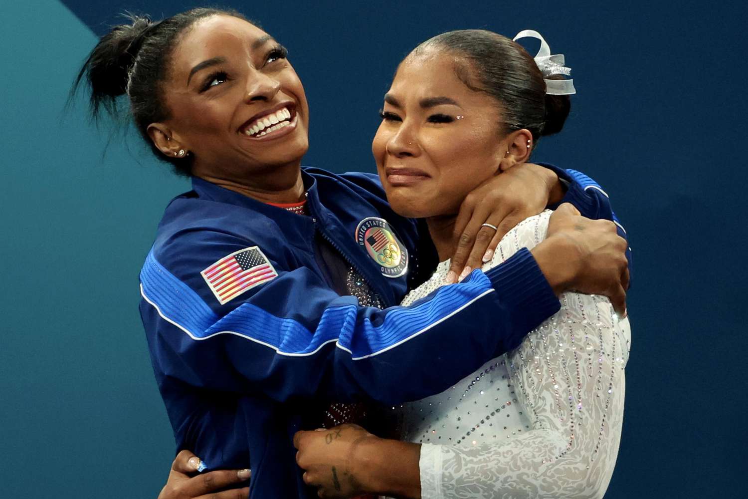 Simone Biles Shares Support for Jordan Chiles amid Bronze Medal Scoring Controversy: 'Keep Your Chin Up'