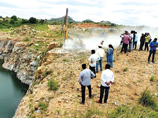 Mandya District Administration prepares for trial blast at Bebi Betta - Star of Mysore