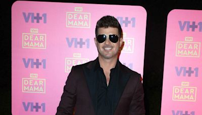 Robin Thicke's teenage son refused to let his dad record one of his songs