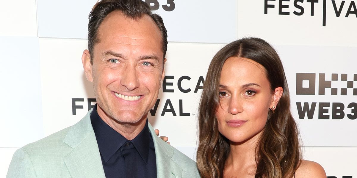 Alicia Vikander Shares Her Take On Jude Law Stinking Up The Set Of Their New Movie