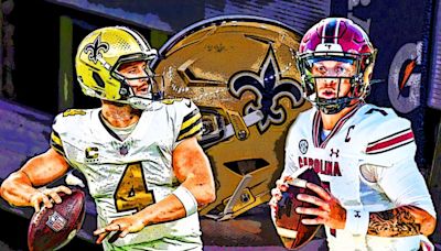 The Derek Carr-Spencer Rattler Debate Rages With Saints Fans, Loomis Has High Expectations For His Franchise QB