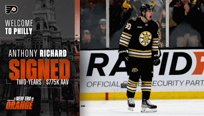 Flyers Sign Anthony Richard to a Two-Year, Two-Way Contract | Philadelphia Flyers
