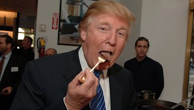 Man eats like Donald Trump for day and does the same for Joe Biden
