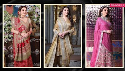 Nita Ambani's 6 spectacular designer outfits from Anant-Radhika's pre-wedding