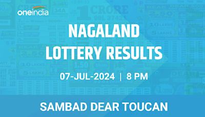 Nagaland Sambad Lottery Dear Toucan Sunday Winners July 7, 8 PM - Check Results