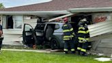 Driver hospitalized after vehicle crashes into building on Green Bay's east side