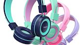 SIMJAR 4 Pack Kids Headphones with Microphone for School Classroom Bulk Set, Now 99.46% Off