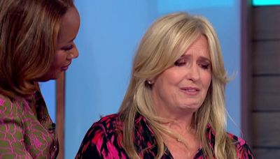 Loose Women star rushes to hug Penny Lancaster after she breaks down in tears