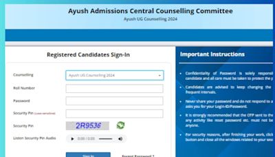 AYUSH NEET UG 2024 Counselling Round 2 Seat Allotment Result Out At aaccc.gov.in, Direct Link To Check Here - News18