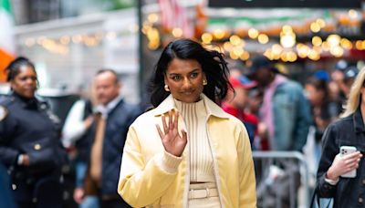 Simone Ashley Is a Ray of Sunshine From Head to Toe in the Color of the Summer: Butter Yellow