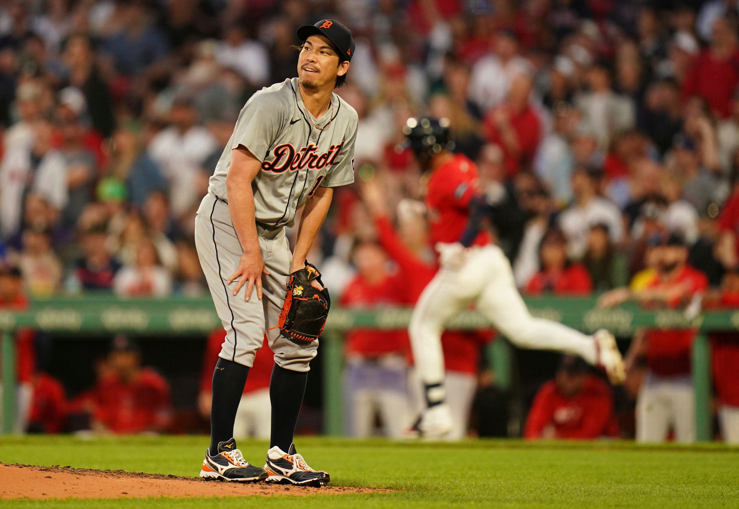 Detroit Tigers' Kenta Maeda rocked again by Ceddanne Rafaela-led Red Sox in 7-3 loss