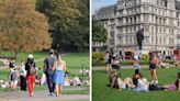 UK to enjoy 800-mile ‘heat dome’ with temperatures of up to 25C in parts of country over half term