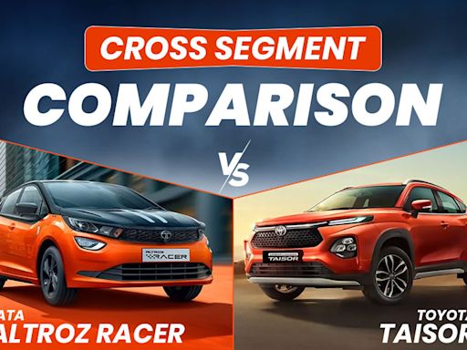 Tata Altroz Racer vs Toyota Urban Cruiser Taisor: Price, Dimensions, Features, Powertrain Compared - ZigWheels