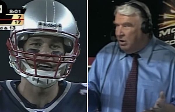 Such a great coach', fans spot Madden compare Brady to Montana on 15th start