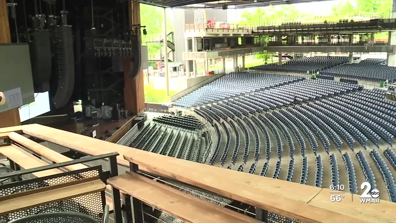 A look at the historic Merriweather Post Pavilion