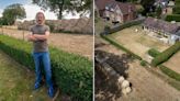 Landowner builds 8ft wall of hay to block neighbour’s view in ‘act of spite’