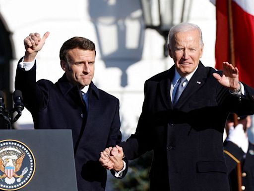 Macron envía una carta a Biden para “apreciar su valentía” y su “espíritu de la responsabilidad” - La Tercera