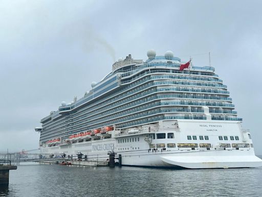 Regular visitor returns to Greenock Ocean Terminal on 12-day cruise