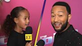 Watch John Legend's Daughter Luna Interview Him at 'The Voice' Finale (Exclusive)