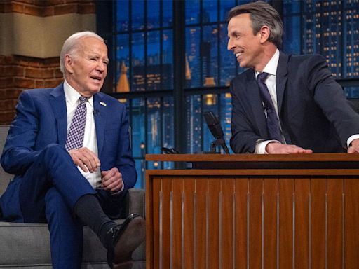 Late night hosts avoiding chances to mock Biden despite ‘hard-earned reputation as a gaffe machine’: report