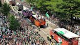 A wedding, four generations of Celtics fans, and trophies everywhere: The most special moments from the parade - The Boston Globe