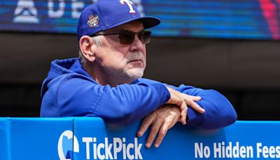 Bochy to miss Rangers' series opener vs. Tigers