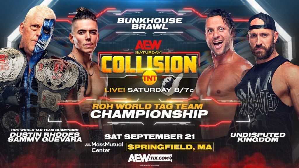 AEW Collision Results (9/21/24): Bunkhouse Brawl For The ROH Tag Titles