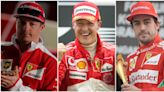 The 10 greatest Ferrari drivers in Formula 1 history have been named & ranked - in order