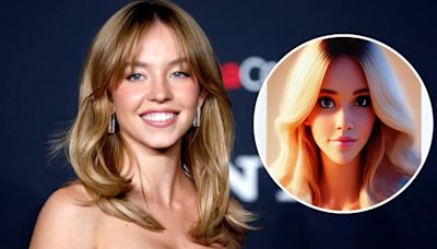 La incómoda reacción de Sydney Sweeney al ver su retrato creado con inteligencia artificial