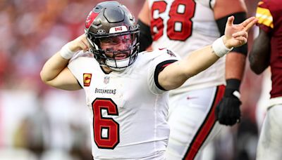 Baker Mayfield and Buccaneers rout Commanders 37-20 to spoil Jayden Daniels' debut