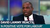 Shadow foreign secretary David Lammy: 'This is a positive vote for Starmer' - Latest From ITV News