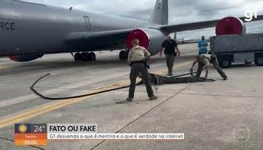 Hora 1. É #FATO: jacaré de três metros é achado entre pneus de avião militar e capturado nos EUA