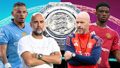 Man City outcast to start, Man United face crisis - Community Shield line-ups