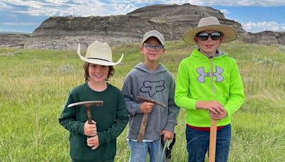 Three boys discover rare T.rex fossil in North Dakota