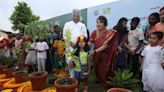 Mothers and children take part in plantation drive as Union minister bills ‘Ek Ped Maa Ke Naam’ as top priority