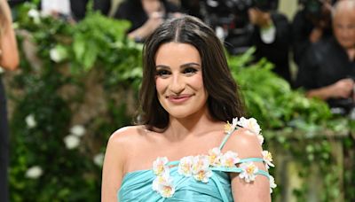 Pregnant Lea Michele Is a Fairy Princess in Gorgeous Met Gala Gown That Hugs Her Baby Bump